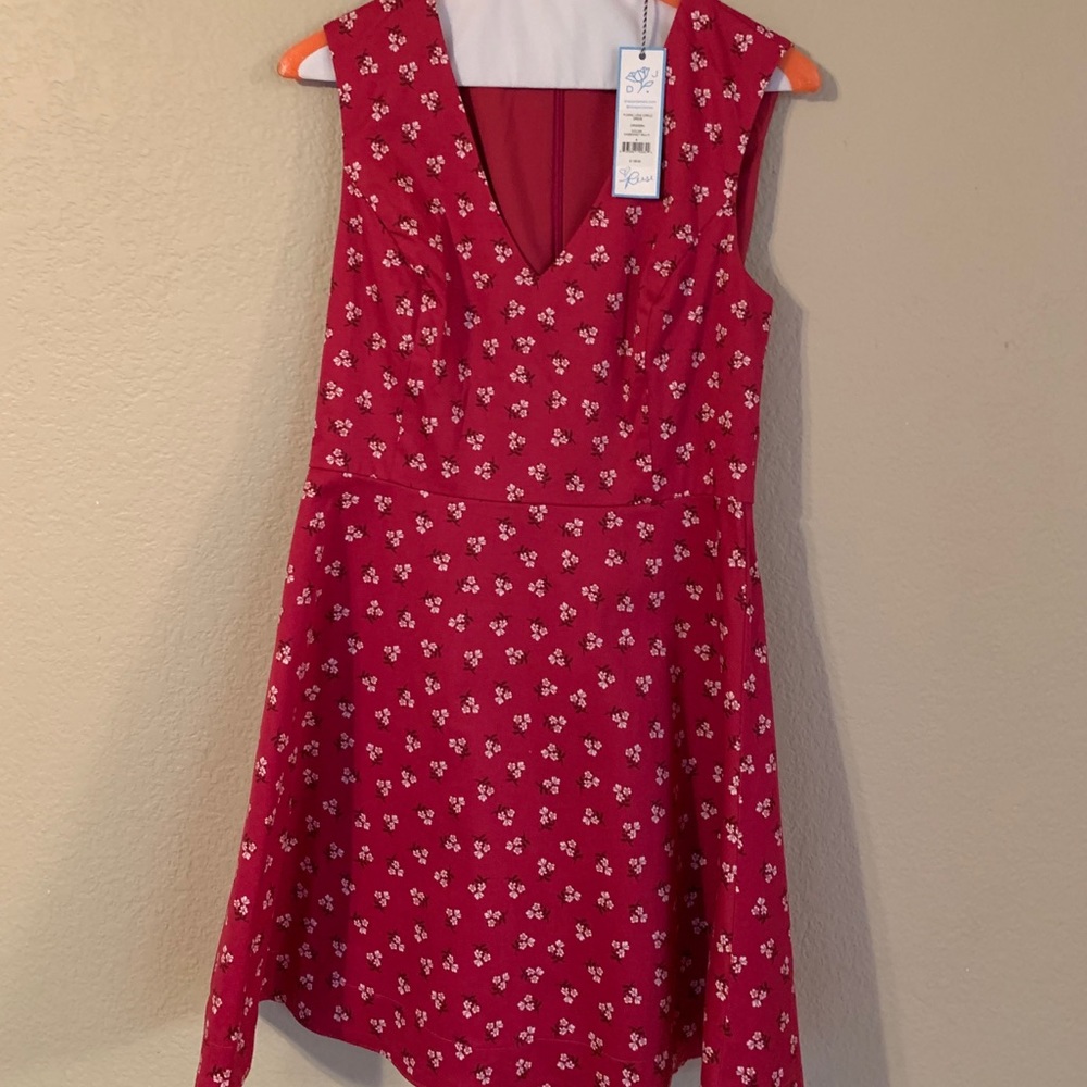 Draper James Floral Love Circle Dress